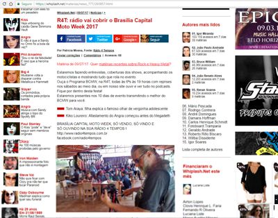 R4T rdio web oficial do Braslia Capital Moto Week